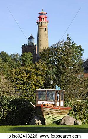 Schinkelleuchtfeuer beacon with the registry office, old out-of-service lighthouse and the new lighthouse, Cape Arkona, Ruegen Island, Mecklenburg-Western Pomerania, Germany, Europe View Large Photo Image Stock Photograph - Schinkelleuchtfeuer beacon with the registry office, old out-of-service lighthouse and the new lighthouse, Cape Arkona, Ruegen Island, Mecklenburg-Western Pomerania, Germany, Europe. Fotosearch
