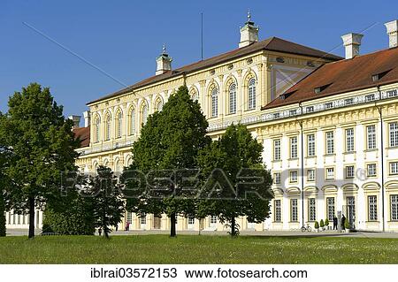 "Schleissheim New Palace, west side, Oberschleissheim, Upper Bavaria, Bavaria, Germany, Europe" View Large Photo Image Stock Image - "Schleissheim New Palace, west side, Oberschleissheim, Upper Bavaria, Bavaria, Germany, Europe". Fotosearch