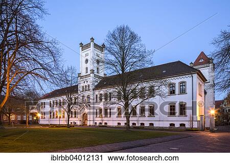 Stock Image - "Schloss Aurich Castle, formerly Averborg castle, Aurich, East Frisia, Lower Saxony, Germany, Europe". Fotosearch