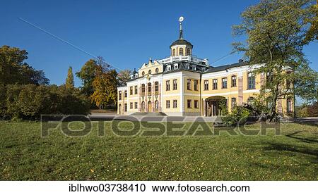 "Schloss Belvedere Palace, now the Museum of Arts and Crafts of the 18th century, UNESCO World Cultural Heritage Site, rear view with the park, autumn mood, Weimar, Thuringia, Germany, Europe" View Large Photo Image Stock Image - "Schloss Belvedere Palace, now the Museum of Arts and Crafts of the 18th century, UNESCO World Cultural Heritage Site, rear view with the park, autumn mood, Weimar, Thuringia, Germany, Europe". Fotosearch