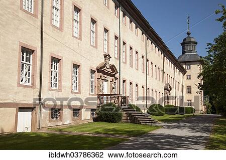 "Schloss Corvey Castle and Abbey of Corvey, Hoxter, Weser Uplands, North Rhine-Westphalia, Germany, Europe" View Large Photo Image Stock Image - "Schloss Corvey Castle and Abbey of Corvey, Hoxter, Weser Uplands, North Rhine-Westphalia, Germany, Europe". Fotosearch