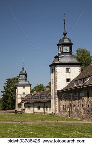 "Schloss Corvey Castle and Abbey of Corvey, Hoxter, Weser Uplands, North Rhine-Westphalia, Germany, Europe" View Large Photo Image Stock Photograph - "Schloss Corvey Castle and Abbey of Corvey, Hoxter, Weser Uplands, North Rhine-Westphalia, Germany, Europe". Fotosearch