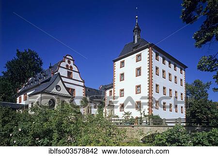 "Schloss Kochberg castle, Grosskochberg, Thuringia, Germany, Europe" View Large Photo Image Stock Image - "Schloss Kochberg castle, Grosskochberg, Thuringia, Germany, Europe". Fotosearch