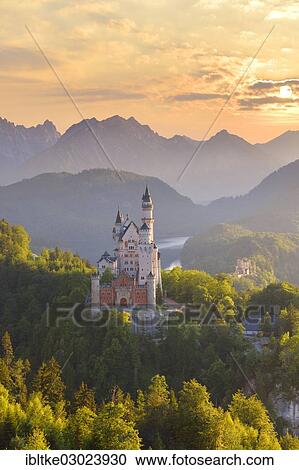 "Schloss Neuschwanstein castle, Allgau, Schwangau, Ostallgau, Allgau, Schwabia, Bavaria, Germany, Europe" View Large Photo Image Stock Image - "Schloss Neuschwanstein castle, Allgau, Schwangau, Ostallgau, Allgau, Schwabia, Bavaria, Germany, Europe". Fotosearch
