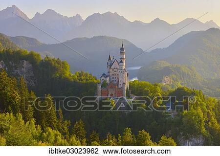 "Schloss Neuschwanstein castle, Allgau, Schwangau, Ostallgau, Allgau, Schwabia, Bavaria, Germany, Europe" View Large Photo Image Stock Image - "Schloss Neuschwanstein castle, Allgau, Schwangau, Ostallgau, Allgau, Schwabia, Bavaria, Germany, Europe". Fotosearch