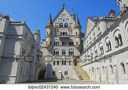 "Schloss Neuschwanstein Castle, Fuessen, Allgaeu, Romantische Strasse, Romantic Road, Bavaria, Germany, Europe" View Large Photo Image Stock Image - "Schloss Neuschwanstein Castle, Fuessen, Allgaeu, Romantische Strasse, Romantic Road, Bavaria, Germany, Europe". Fotosearch