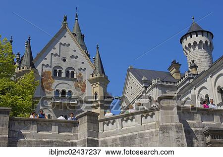 "Schloss Neuschwanstein Castle, Fuessen, Allgaeu, Romantische Strasse, Romantic Road, Bavaria, Germany, Europe" View Large Photo Image Stock Photo - "Schloss Neuschwanstein Castle, Fuessen, Allgaeu, Romantische Strasse, Romantic Road, Bavaria, Germany, Europe". Fotosearch