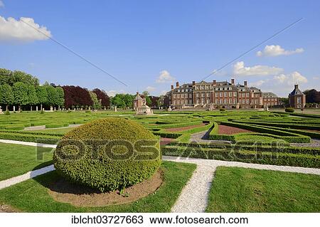 "Schloss Nordkirchen Palace with the Palace Gardens, a Baroque moated palace, site of the School of Finance NRW, Nordkirchen, Munsterland, Nordrhein-Westfalen, Germany, Europe" View Large Photo Image Stock Image - "Schloss Nordkirchen Palace with the Palace Gardens, a Baroque moated palace, site of the School of Finance NRW, Nordkirchen, Munsterland, Nordrhein-Westfalen, Germany, Europe". Fotosearch