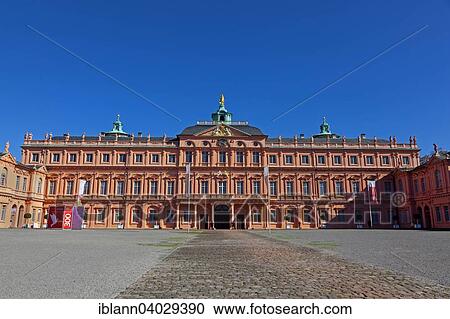 Stock Image - "Schloss Rastatt palace, Baden-Wurttemberg, Germany, Europe". Fotosearch