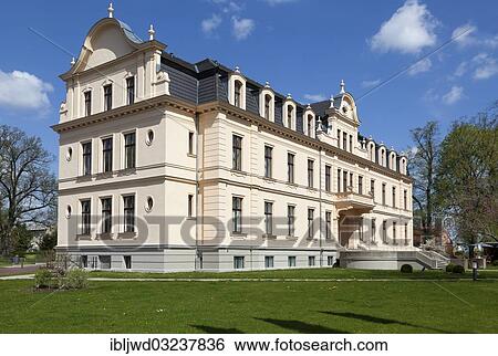 Stock Photograph - "Schloss Ribbeck Castle, Ribbeck, Nauen, Brandenburg, Germany, Europe". Fotosearch
