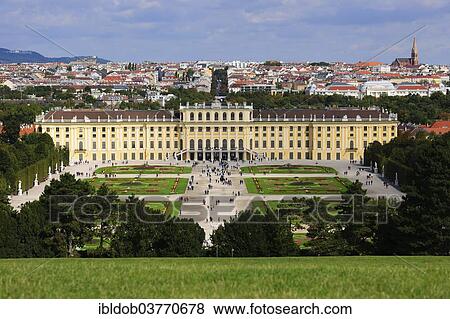 Stock Photo - "Schloss Schoenbrunn Palace, Vienna, Austria, Europe". Fotosearch