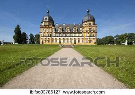 "Schloss Seehof castle, Memmelsdorf, Bavaria, Germany, Europe" View Large Photo Image Stock Photo - "Schloss Seehof castle, Memmelsdorf, Bavaria, Germany, Europe". Fotosearch