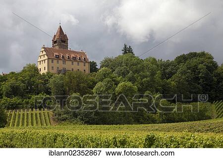 "Schloss Stockheim castle to Mt Stockberg, above Stockheim, district of Brackenheim in northern Baden-Wuerttemberg, Germany, Europe" View Large Photo Image Stock Photo - "Schloss Stockheim castle to Mt Stockberg, above Stockheim, district of Brackenheim in northern Baden-Wuerttemberg, Germany, Europe". Fotosearch