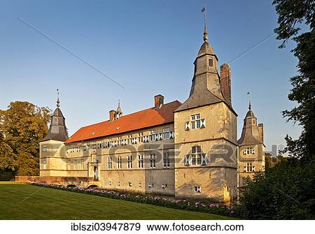 "Schloss Westerwinkel, moated castle, Ascheberg, Munsterland, North Rhine-Westphalia, Germany, Europe" View Large Photo Image Stock Photo - "Schloss Westerwinkel, moated castle, Ascheberg, Munsterland, North Rhine-Westphalia, Germany, Europe". Fotosearch