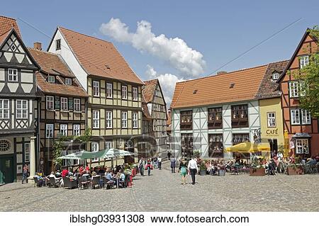 "Schlossberg or castle hill, Quedlinburg, Saxony-Anhalt, Germany, Europe" View Large Photo Image Stock Photo - "Schlossberg or castle hill, Quedlinburg, Saxony-Anhalt, Germany, Europe". Fotosearch