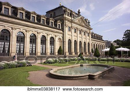 "Schlossgarten Castle Gardens and Stadtschloss City Palace with the Orangery and a restaurant, Fulda, Hesse, Germany, Europe" View Large Photo Image Stock Photo - "Schlossgarten Castle Gardens and Stadtschloss City Palace with the Orangery and a restaurant, Fulda, Hesse, Germany, Europe". Fotosearch