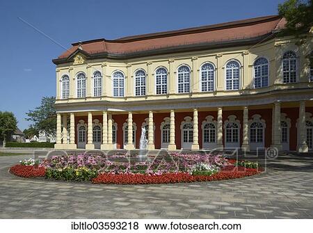 Stock Photo - "Schlossgartensalon, palace garden salon, in the palace gardens, Merseburg, Saxony-Anhalt, Germany, Europe". Fotosearch