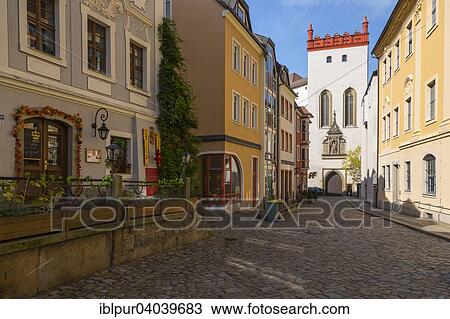 "Schlossstrasse street with the Matthias Tower, Bautzen, Saxony, Germany, Europe" View Large Photo Image Stock Image - "Schlossstrasse street with the Matthias Tower, Bautzen, Saxony, Germany, Europe". Fotosearch