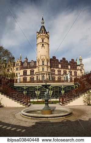 "Schwerin Castle, Schwerin, Mecklenburg-Western Pomerania, Germany, Europe" View Large Photo Image Stock Photo - "Schwerin Castle, Schwerin, Mecklenburg-Western Pomerania, Germany, Europe". Fotosearch
