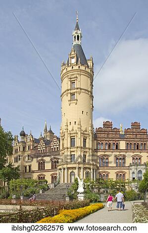 "Schwerin Castle, Schwerin, Mecklenburg-Western Pomerania, Germany, Europe" View Large Photo Image Stock Photograph - "Schwerin Castle, Schwerin, Mecklenburg-Western Pomerania, Germany, Europe". Fotosearch