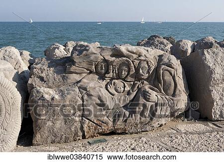 "Scogliera viva, rock relief, Caorle, Adriatic, Venice province, Italy, Europe" View Large Photo Image Stock Photography - "Scogliera viva, rock relief, Caorle, Adriatic, Venice province, Italy, Europe". Fotosearch