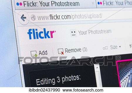 Screenshot of Flickr website View Large Photo Image Stock Image - Screenshot of Flickr website. Fotosearch