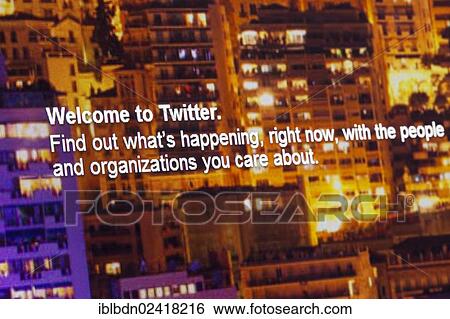 Screenshot of the Twitter website View Large Photo Image Stock Photograph - Screenshot of the Twitter website. Fotosearch