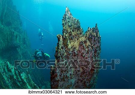 "Scuba divers in Barracuda Lake, Bancuan, Naturschutzgebiet Coron, Calamian Islands, Palawan, Mimaropa, Philippines, Asia" View Large Photo Image Stock Image - "Scuba divers in Barracuda Lake, Bancuan, Naturschutzgebiet Coron, Calamian Islands, Palawan, Mimaropa, Philippines, Asia". Fotosearch