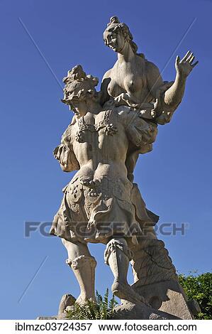 "Sculptural group, Raptusgruppe, rape of Helen by Paris, created in 1690 by Ottavio Mosto, Salzburg, Salzburg State, Austria, Europe" View Large Photo Image Stock Photo - "Sculptural group, Raptusgruppe, rape of Helen by Paris, created in 1690 by Ottavio Mosto, Salzburg, Salzburg State, Austria, Europe". Fotosearch