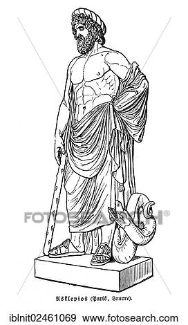 "Sculpture, Asklepios, illustration, Meyers Konversations-Lexikon encyclopedia, 1897" View Large Photo Image Stock Photo - "Sculpture, Asklepios, illustration, Meyers Konversations-Lexikon encyclopedia, 1897". Fotosearch