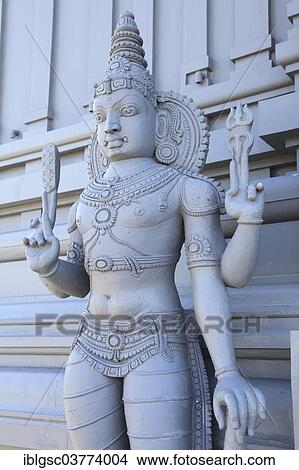 Picture - "Sculpture at the Thiru Murugan Temple, Montreal, Quebec Province, Canada, North America". Fotosearch