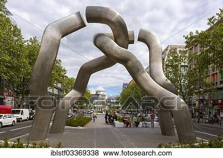 "Sculpture Berlin, in Tauentzienstrasse, Berlin, Berlin, Germany, Europe" View Large Photo Image Stock Photo - "Sculpture Berlin, in Tauentzienstrasse, Berlin, Berlin, Germany, Europe". Fotosearch