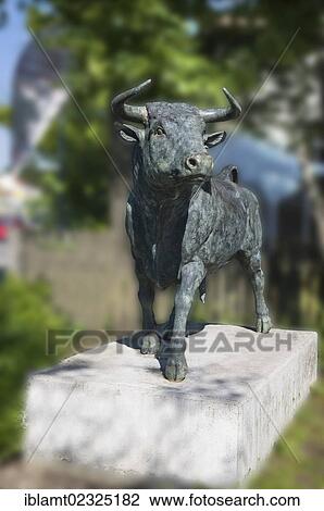 "Sculpture of a bull, symbolic image for the stock market rally, bull market, rising prices, PublicGround" View Large Photo Image Stock Image - "Sculpture of a bull, symbolic image for the stock market rally, bull market, rising prices, PublicGround". Fotosearch