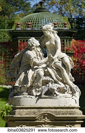 "Sculpture of a pair of lovers, East Parterre, Schlosspark palace gardens, Schloss Linderhof Palace, Upper Bavaria, Bavaria, Germany, Europe" View Large Photo Image Stock Image - "Sculpture of a pair of lovers, East Parterre, Schlosspark palace gardens, Schloss Linderhof Palace, Upper Bavaria, Bavaria, Germany, Europe". Fotosearch