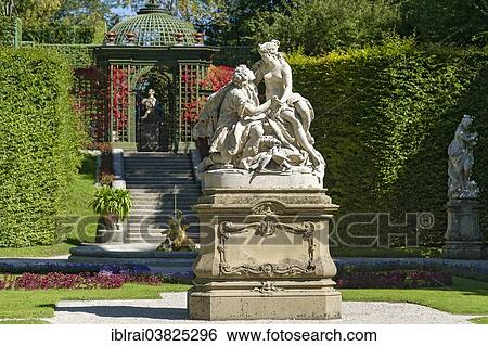 "Sculpture of a pair of lovers, East Parterre, Schlosspark palace gardens, Schloss Linderhof Palace, Upper Bavaria, Bavaria, Germany, Europe" View Large Photo Image Stock Photograph - "Sculpture of a pair of lovers, East Parterre, Schlosspark palace gardens, Schloss Linderhof Palace, Upper Bavaria, Bavaria, Germany, Europe". Fotosearch
