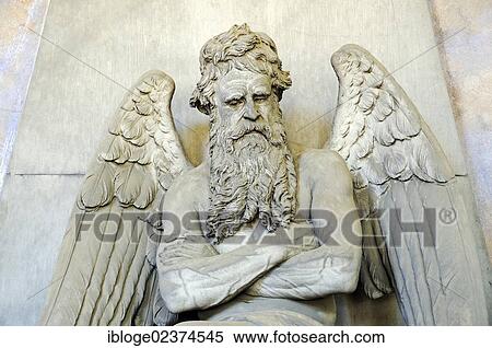 "Sculpture on a grave, historic Staglieno Cemetery, Genoa, Liguria, Italy, Europe" View Large Photo Image Stock Photography - "Sculpture on a grave, historic Staglieno Cemetery, Genoa, Liguria, Italy, Europe". Fotosearch