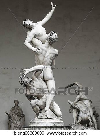 "Sculpture, The Rape of the Sabine Women, Giambologna, Logia dei Lanzi, Florence, Tuscany, Italy, Europe" View Large Photo Image Stock Photograph - "Sculpture, The Rape of the Sabine Women, Giambologna, Logia dei Lanzi, Florence, Tuscany, Italy, Europe". Fotosearch