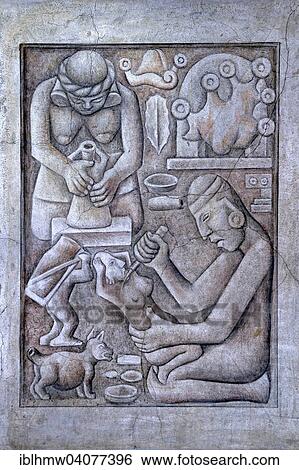 "Sculpture workshop, production of sculptures, monochrome fresco painting by Diego Rivera in the arcades of the Palacio Nacional, National Palace, Zoccalo, Mexico City, Mexico, North America" View Large Photo Image Stock Photograph - "Sculpture workshop, production of sculptures, monochrome fresco painting by Diego Rivera in the arcades of the Palacio Nacional, National Palace, Zoccalo, Mexico City, Mexico, North America". Fotosearch