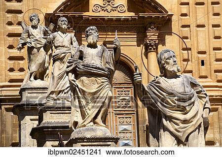 "Sculptures in front of baroque Cathedral of Modica, Madonna di Trapani, Madonna of Trapani, Modica, Sicily, Italy, Europe" View Large Photo Image Stock Image - "Sculptures in front of baroque Cathedral of Modica, Madonna di Trapani, Madonna of Trapani, Modica, Sicily, Italy, Europe". Fotosearch