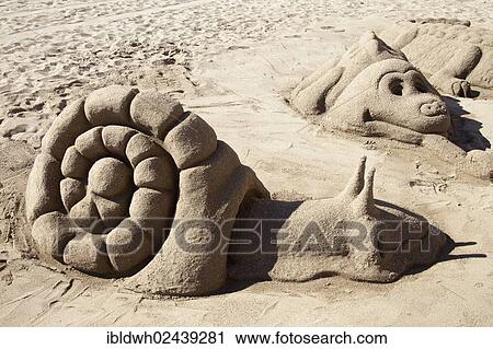 "Sculptures made from sand, snail, Fuengirola, Costa del Sol, Andalusia, Spain, Europe, PublicGround, Europe" View Large Photo Image Stock Image - "Sculptures made from sand, snail, Fuengirola, Costa del Sol, Andalusia, Spain, Europe, PublicGround, Europe". Fotosearch