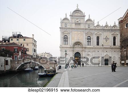 "Scuola Grande di San Marco, Ponte del Cavallo bridge, canal Rio di San Lazzaro dei Mendicanti, Castello quarter, Venice, Venezia, Veneto, Italy, Europe" View Large Photo Image Stock Photography - "Scuola Grande di San Marco, Ponte del Cavallo bridge, canal Rio di San Lazzaro dei Mendicanti, Castello quarter, Venice, Venezia, Veneto, Italy, Europe". Fotosearch