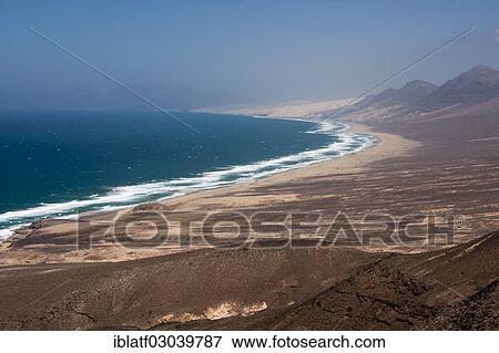"Sea and coast, Cofete, Morro Jable, Naturpark Jandia, Fuerteventura, Canary Islands, Spain, Europe" View Large Photo Image Stock Photo - "Sea and coast, Cofete, Morro Jable, Naturpark Jandia, Fuerteventura, Canary Islands, Spain, Europe". Fotosearch
