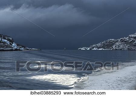 "Sea, Lofoten, Norway, Europe" View Large Photo Image Stock Image - "Sea, Lofoten, Norway, Europe". Fotosearch
