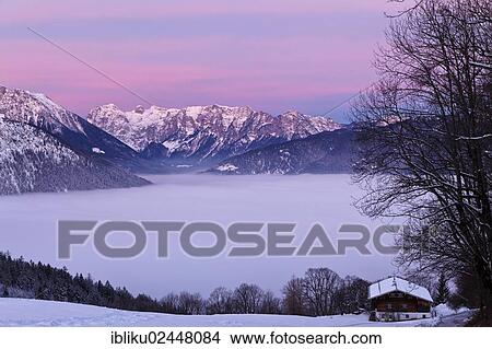 "Sea of fog over Berchtesgadener Land, view from the Christophorus-Schule school, Berchtesgadener Land, Bavaria, Germany, Europe" View Large Photo Image Picture - "Sea of fog over Berchtesgadener Land, view from the Christophorus-Schule school, Berchtesgadener Land, Bavaria, Germany, Europe". Fotosearch