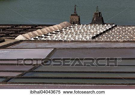 "Sea salt production, salt pans, Salinas de Janubio, Lanzarote, Canary Islands, Spain, Europe" View Large Photo Image Stock Photography - "Sea salt production, salt pans, Salinas de Janubio, Lanzarote, Canary Islands, Spain, Europe". Fotosearch