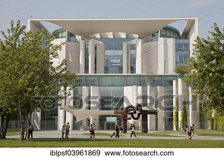 Stock Photo - "Seat of government, Federal Chancellery, Berlin, Germany, Europe". Fotosearch