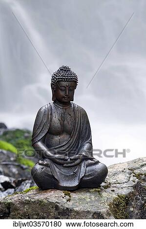"Seated Buddha statue in front of the Fahler waterfall, Feldberg, Black Forest, Baden-Wurttemberg, Germany, Europe" View Large Photo Image Stock Image - "Seated Buddha statue in front of the Fahler waterfall, Feldberg, Black Forest, Baden-Wurttemberg, Germany, Europe". Fotosearch