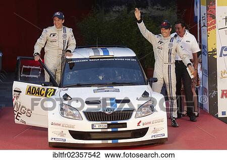 "Sebastien Ogier, right, and Julien Ingrassia starting at the Porta Nigra in a Skoda vehicle to the ADAC Rally Germany, Trier, Rhineland-Palatinate, Germany, Europe" View Large Photo Image Stock Image - "Sebastien Ogier, right, and Julien Ingrassia starting at the Porta Nigra in a Skoda vehicle to the ADAC Rally Germany, Trier, Rhineland-Palatinate, Germany, Europe". Fotosearch