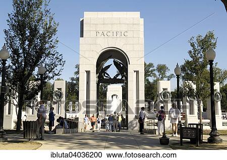 "Second World War Memorial, Washington, District of Columbia, United States, North America" View Large Photo Image Stock Image - "Second World War Memorial, Washington, District of Columbia, United States, North America". Fotosearch