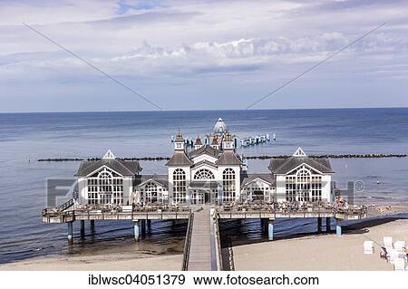 "Seebrucke Sellin, Sellin Pier, island of Rugen, Mecklenburg-Western Pomerania, Germany, Europe" View Large Photo Image Stock Photo - "Seebrucke Sellin, Sellin Pier, island of Rugen, Mecklenburg-Western Pomerania, Germany, Europe". Fotosearch